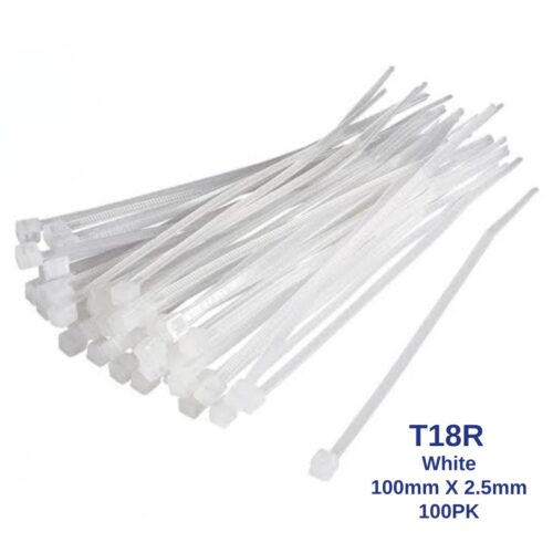 Cable Tie T18R 100mm X 2.5mm