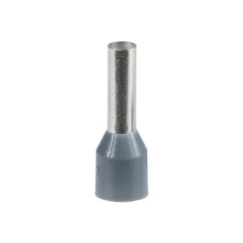 Plain Cable Ends Grey 2.50mm