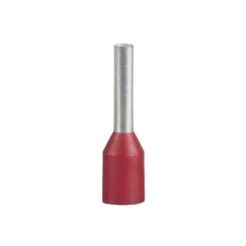 Plain Cable Ends Red 1.00mm