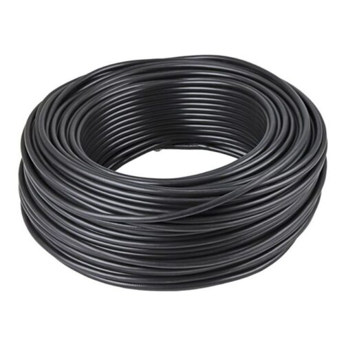 PVC Cabtyre 0.5mm x 2 Core Black