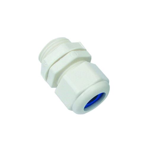 Compression Gland PVC Push-In No.0 White