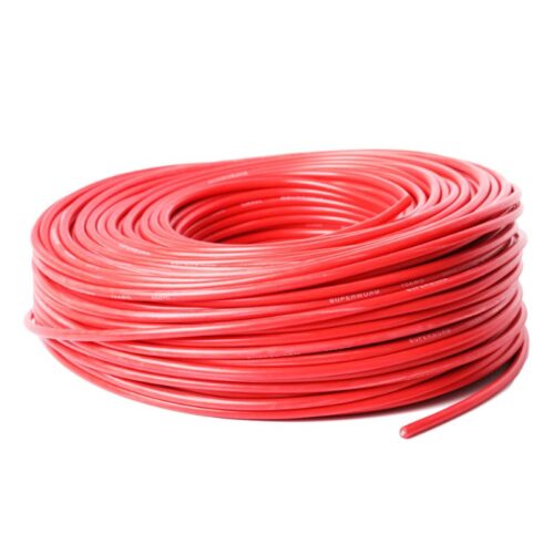 Silicone Flex Wire 4.0mm Red