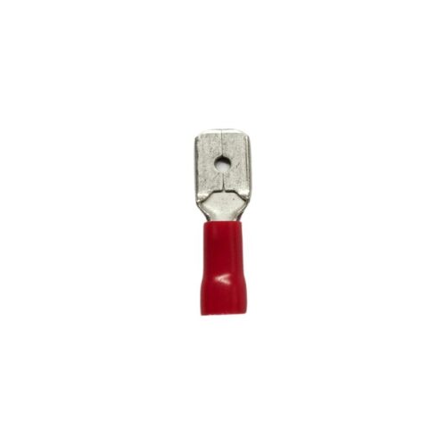 Red Male Lug 1.5x6.3mm